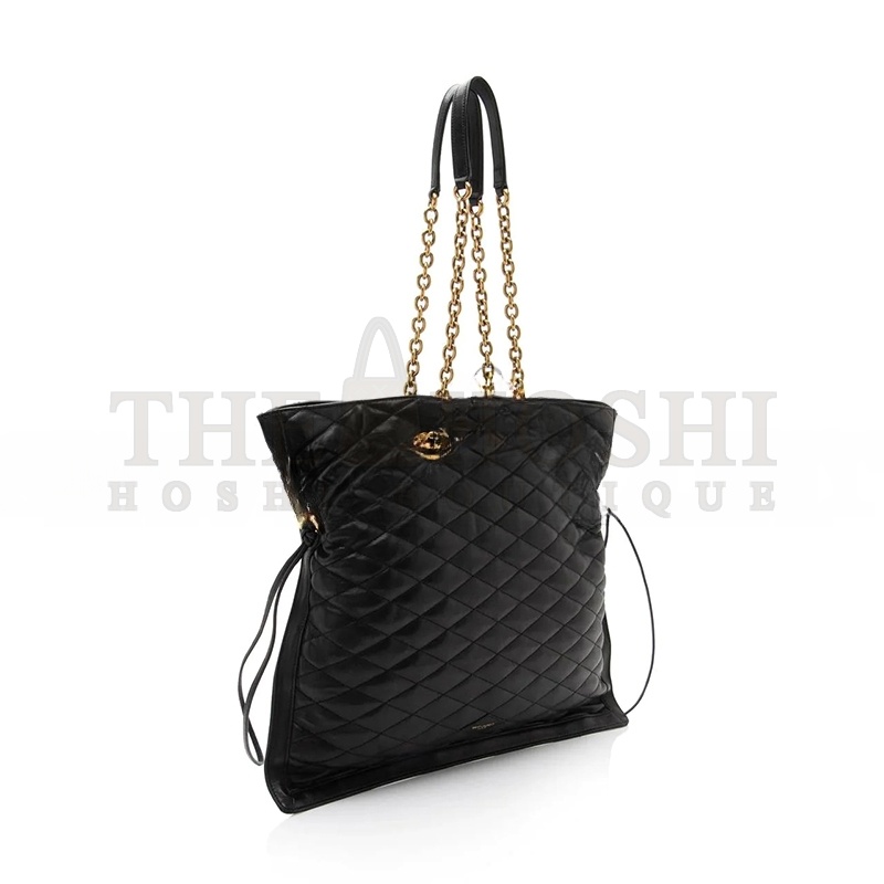 Y51 LE POCHON MATELASSE IN QUILTED LAMBSKIN 7424401EL071000 (42*36.5*1cm) Master Quality